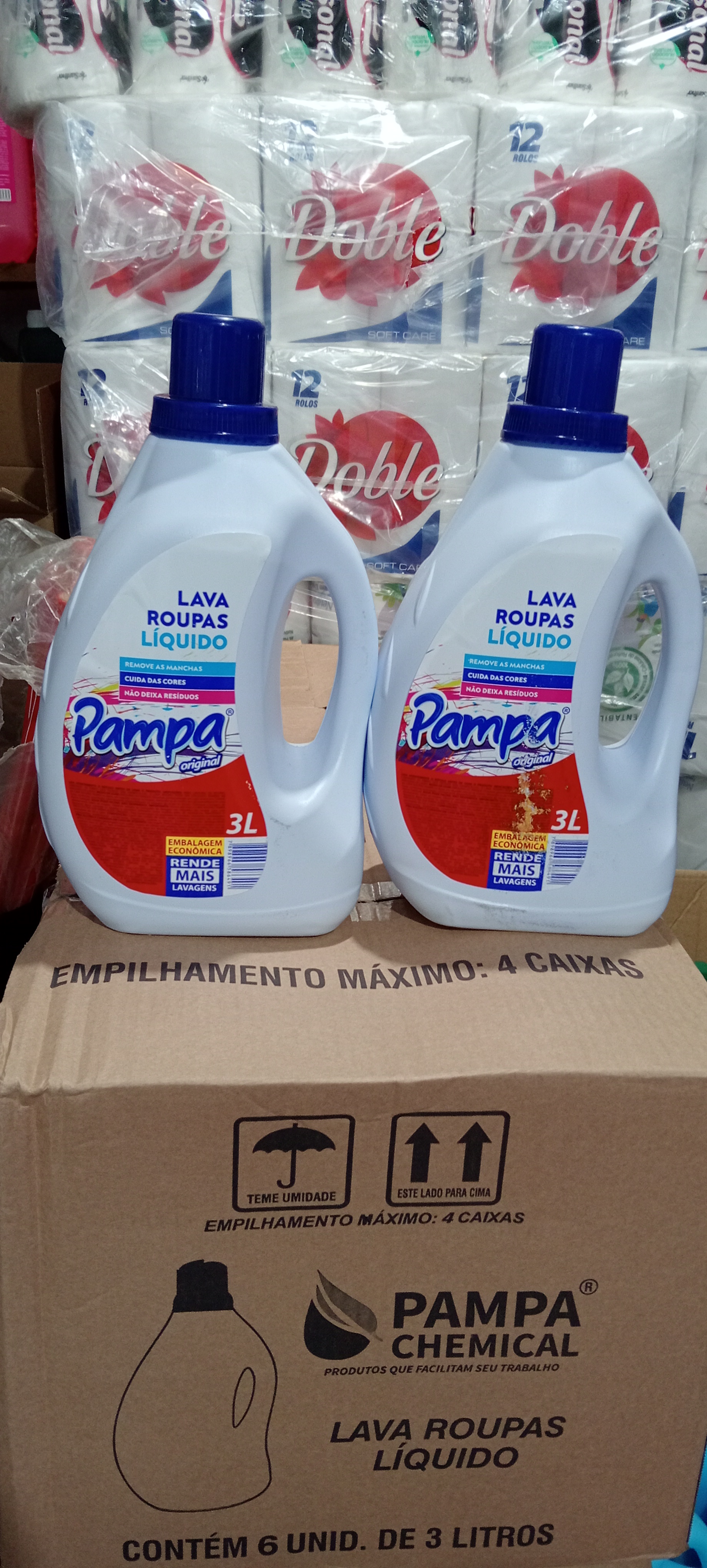 Lava roupa 3 litros pampa 