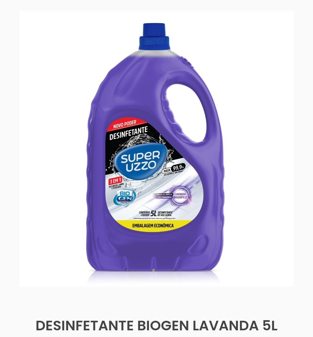 Desinfetante lavanda magnético 